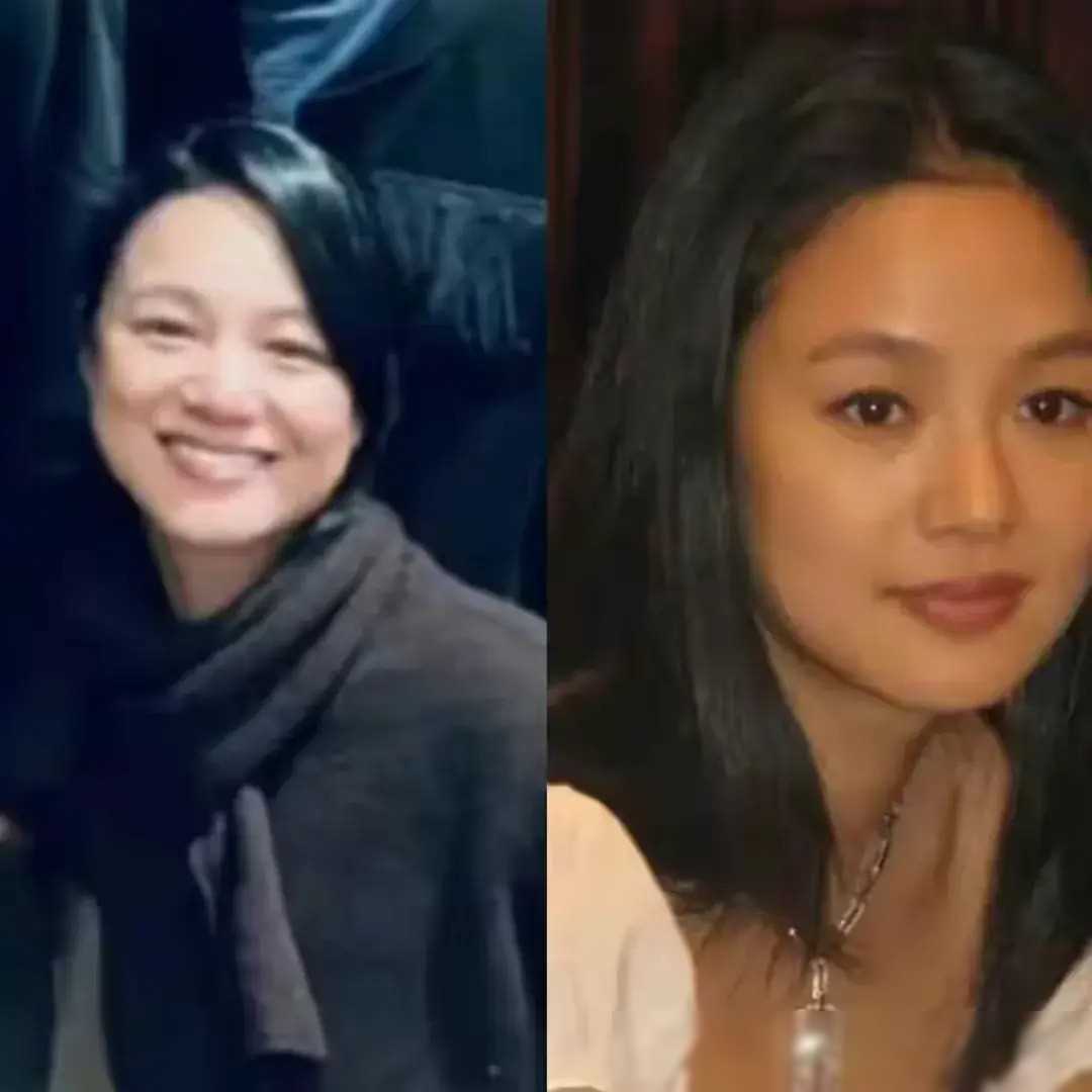 姜文一家四口同框,周韵显老态,从知性美女到沧桑变化