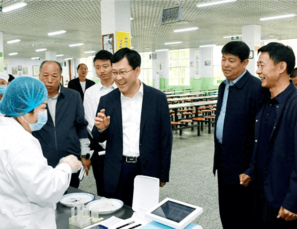 夏县县委书记薛永琦调研督导校园食品安全工作