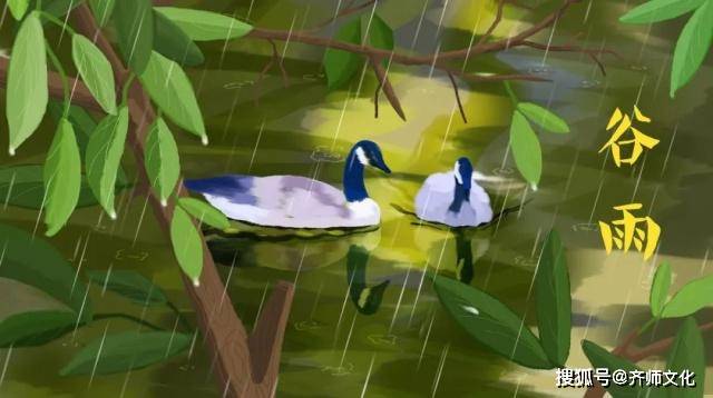 今日谷雨节气谷雨民俗及描写谷雨的诗词送给读者朋友们
