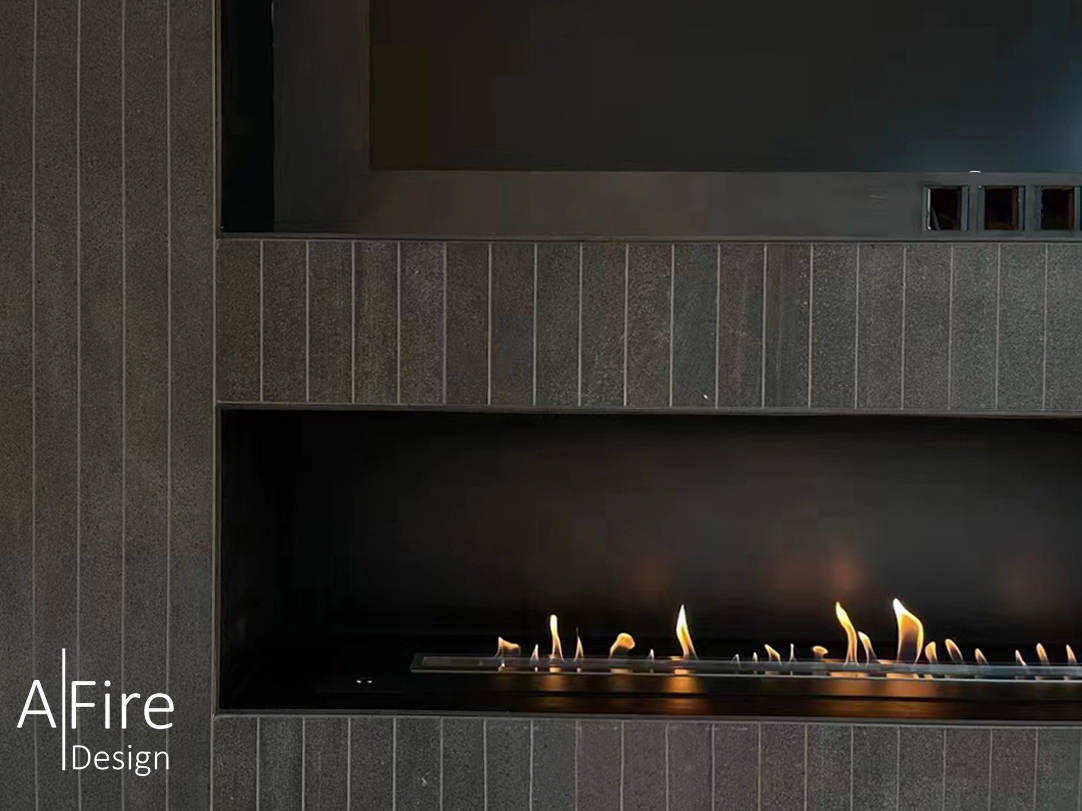 提升空间感和品味:壁炉的设计和火焰效果为空间增添了质感和品味,让