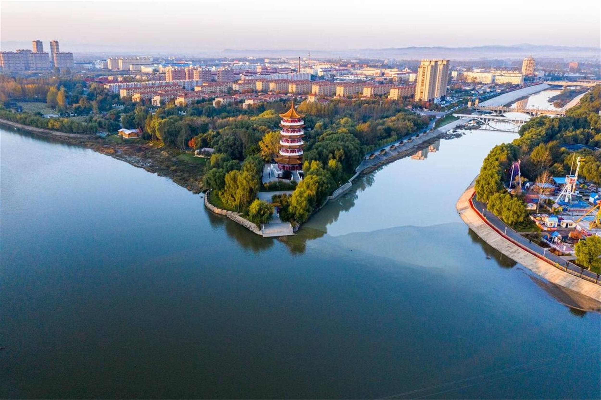 梅河口市风景图片