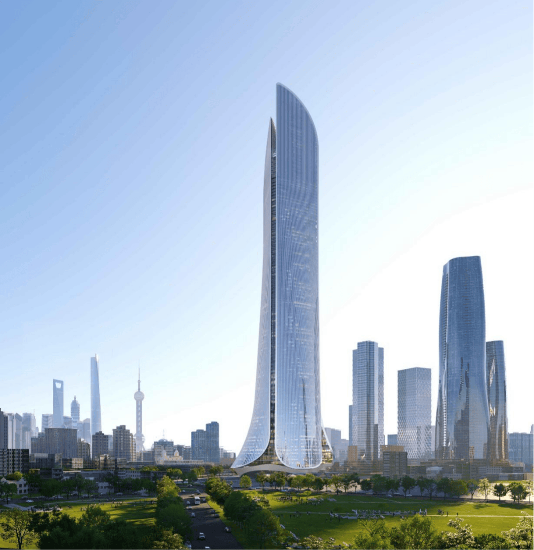 华贸中心,友邦大剧院,来福士广场,白玉兰广场等地标建筑几乎都在家