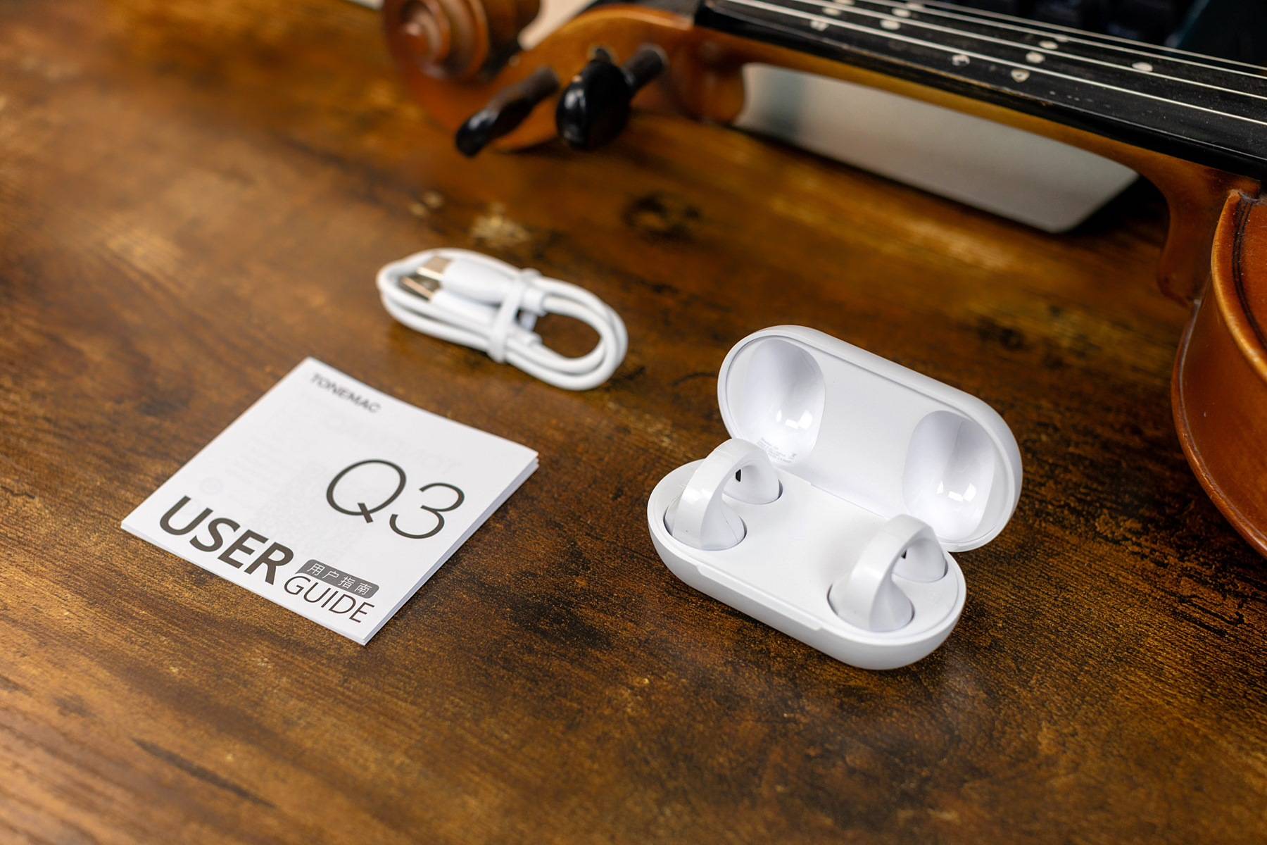 唐麦Q3蓝牙耳机：碳纤维纳米振膜加持，为你呈现沉浸式7D环绕音效