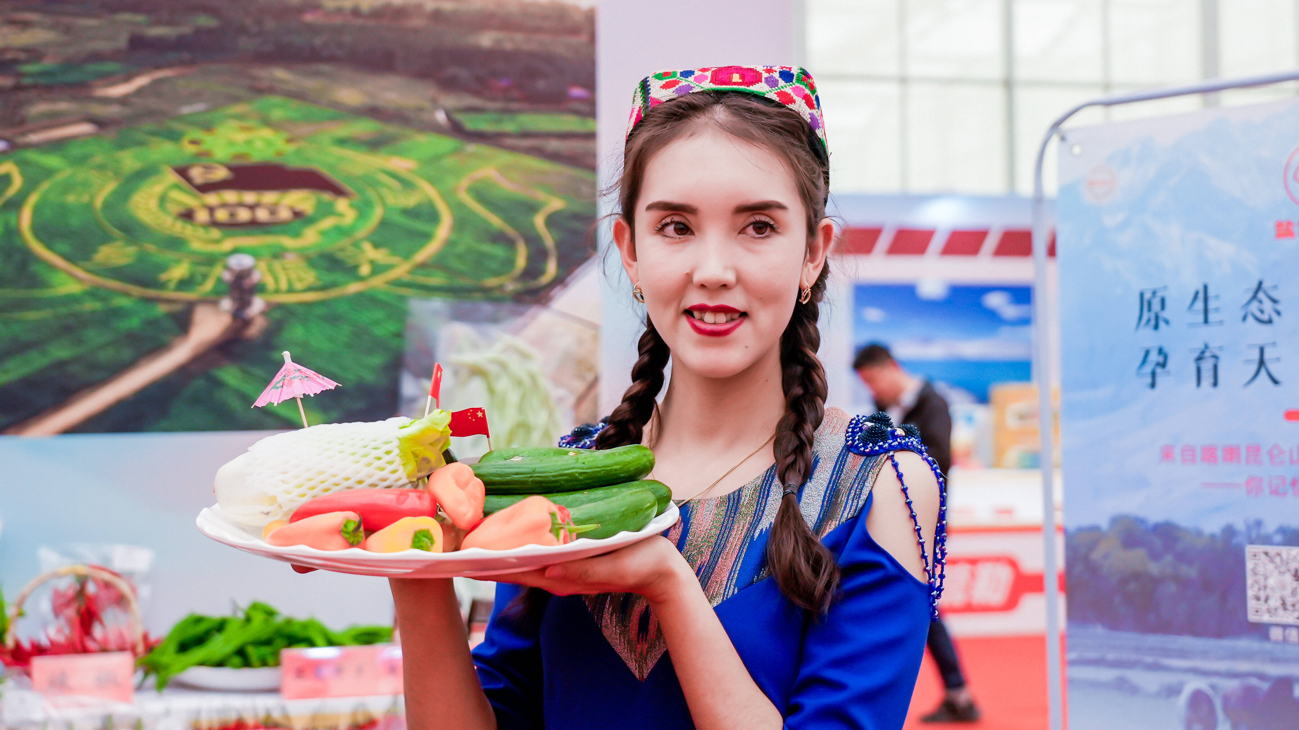 2024"一带一路"瓜菜产业发展大会盛大开幕_疏勒县_喀什地区_新疆