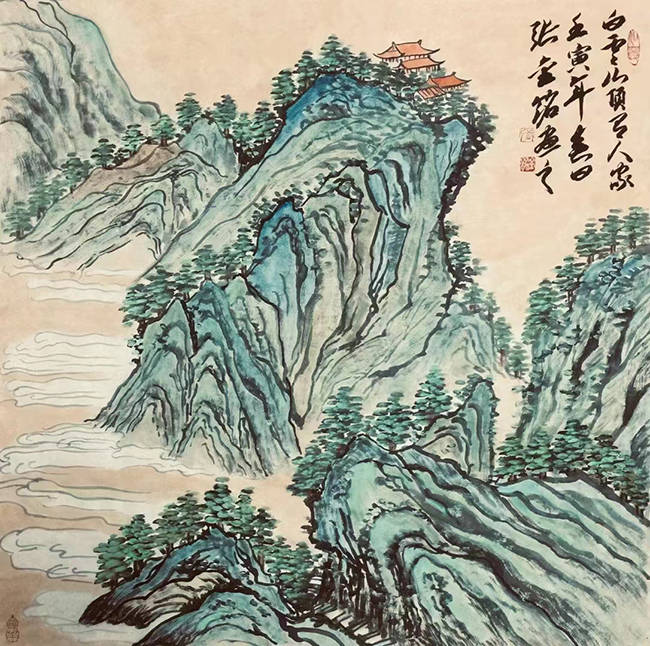 2024年书画创作优秀人才-张金铭