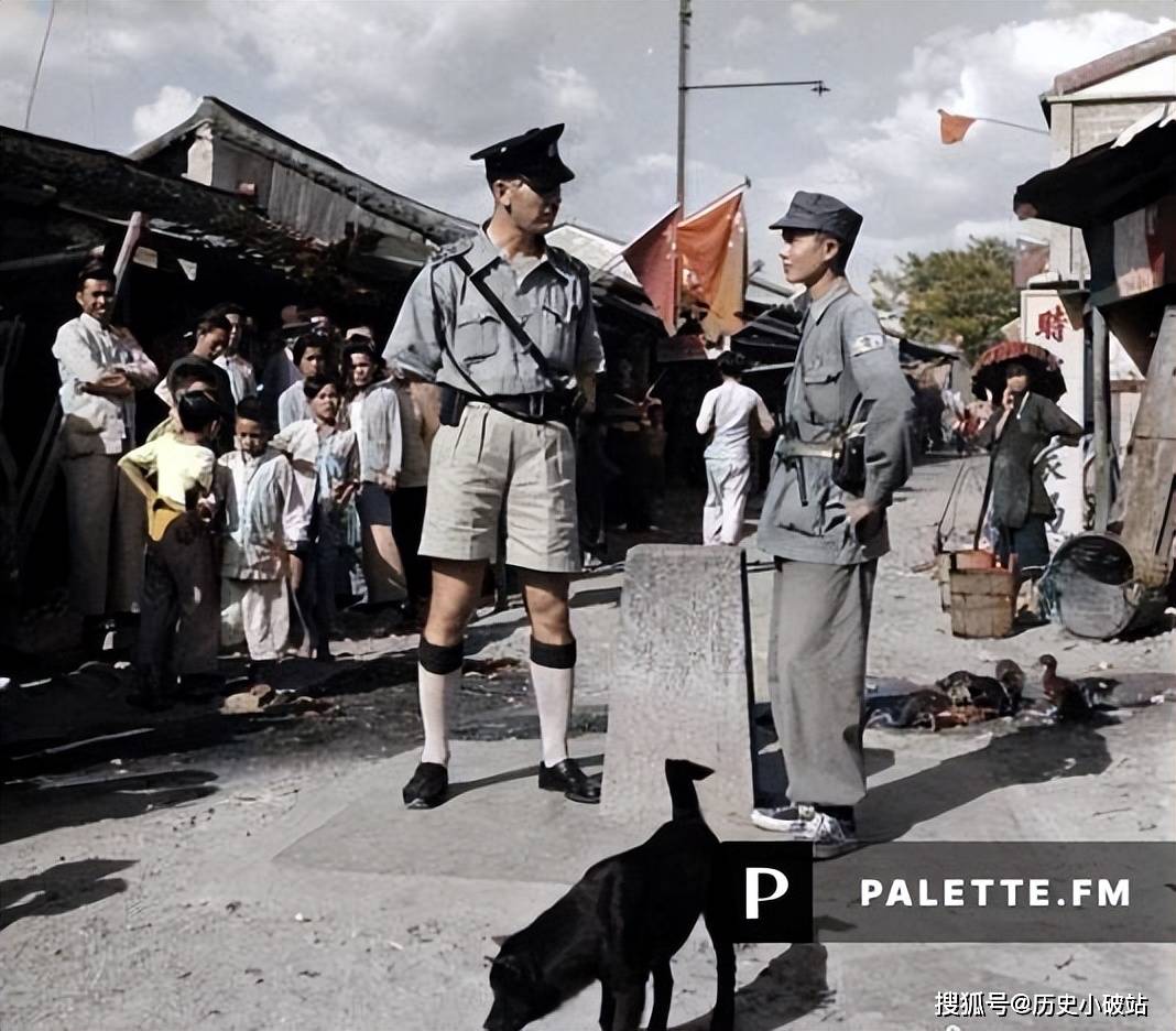 历史瞬间:中英街三号界碑前的对峙与和解