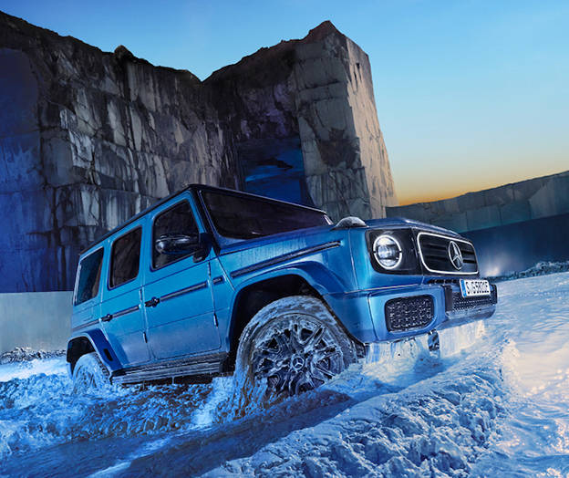 越野图腾,带电奔驰 全新梅赛德斯-奔驰纯电g级越野车全球首秀