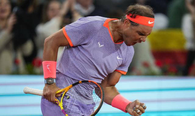 纳达尔连胜,恢复竞争力,法网挑战将至_德米纳尔_比赛_