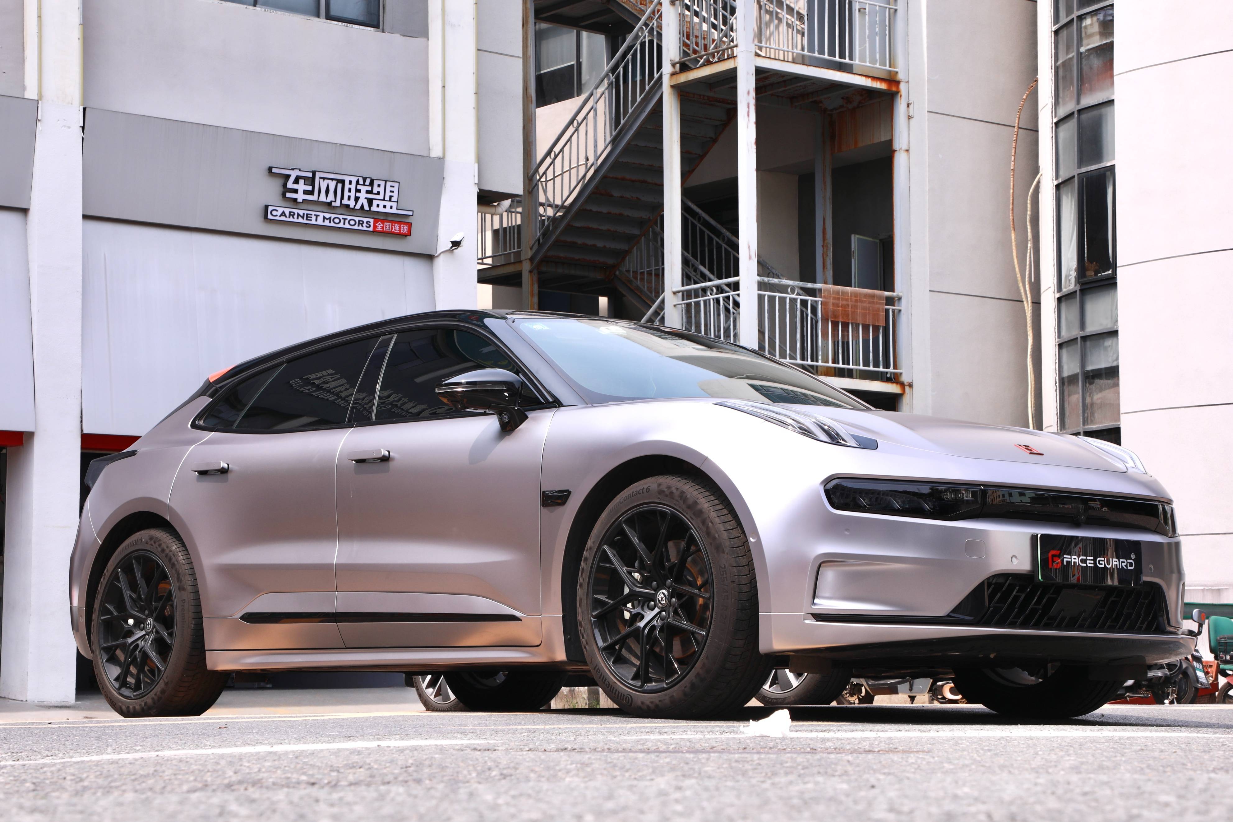 媲美原厂漆面质感,颜色持久施工项目:改色face guard 电光金属战斗灰