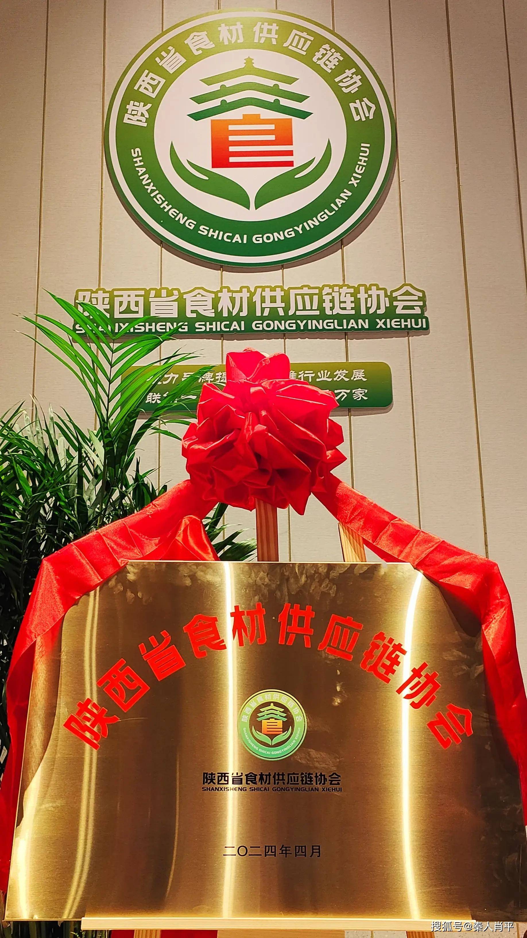 致力品牌提升 助推行业发展 陕西省食材供应链协会成立大会隆重召开