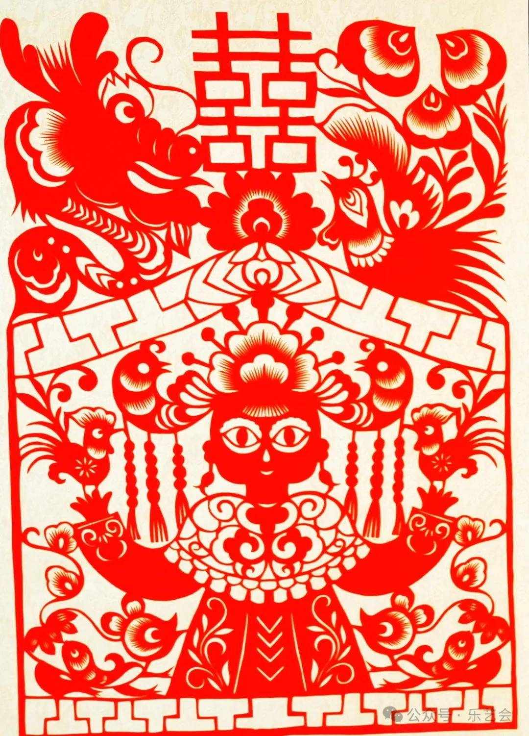 纽扣分享:临汾市博物馆《迎新年——中国龙文化非遗剪纸精品展》中篇