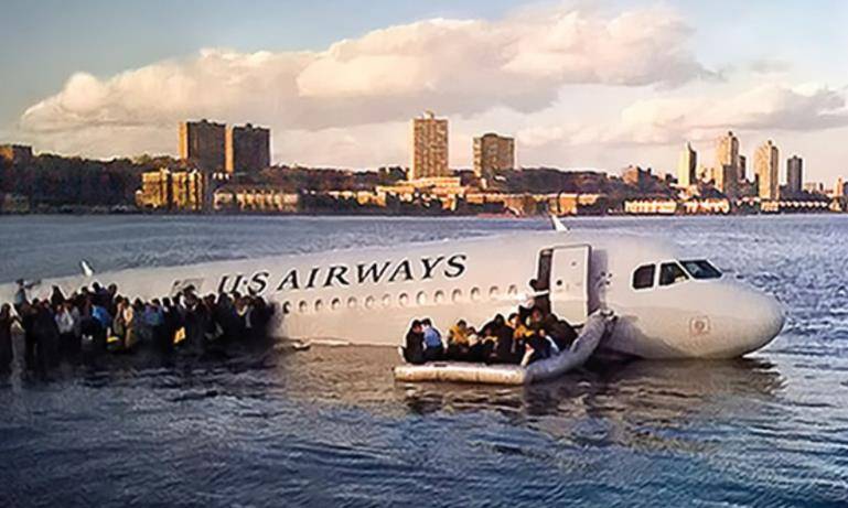 一百次只能成功一次的迫降:美客机被大雁击落,创造河_