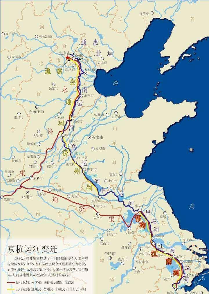 京杭运河今年将全线通水,这条南北水运千年大动脉重新启用已不远