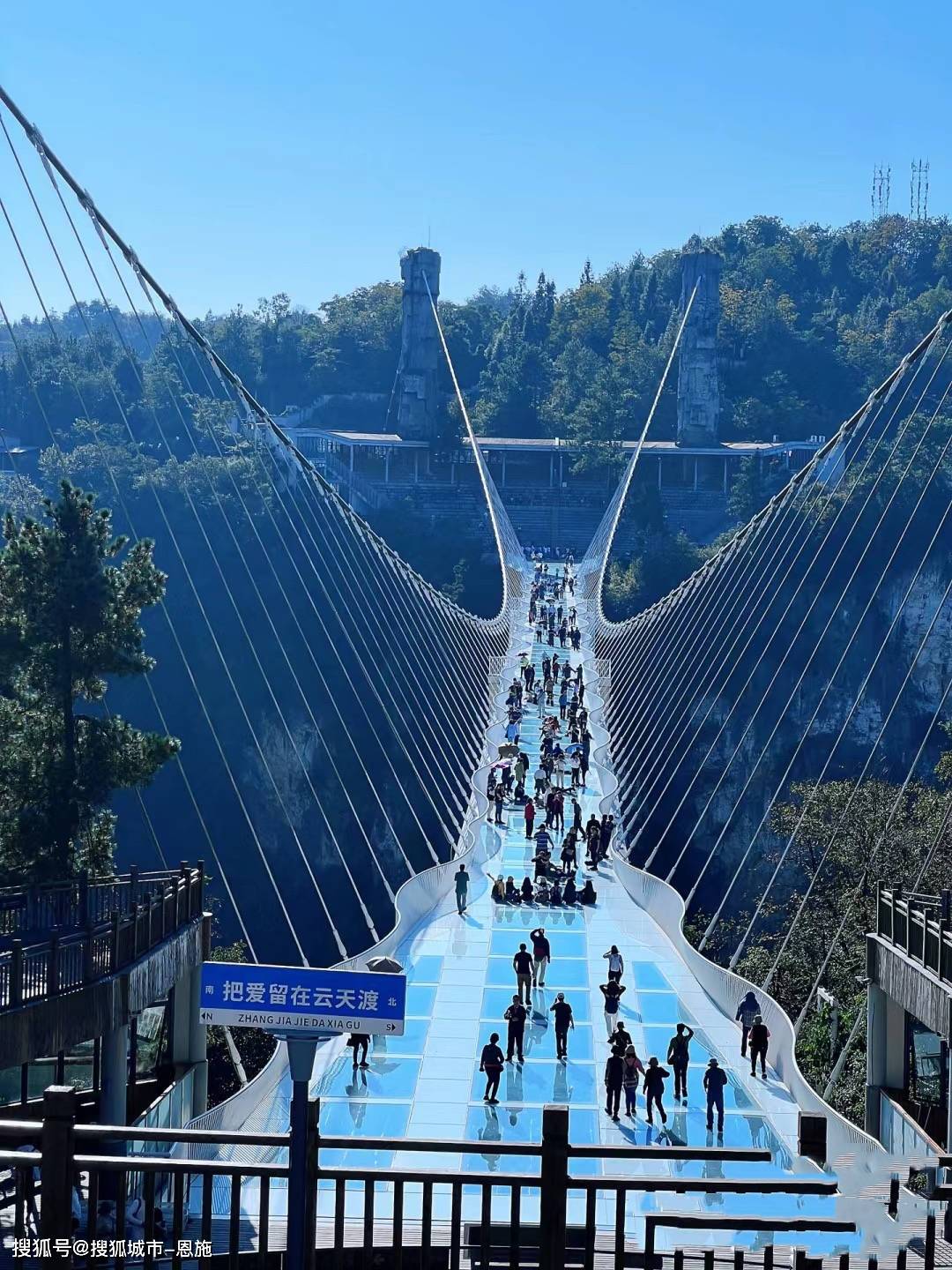 day3:张家界大峡谷玻璃桥>晚上返回张家界市区住宿.