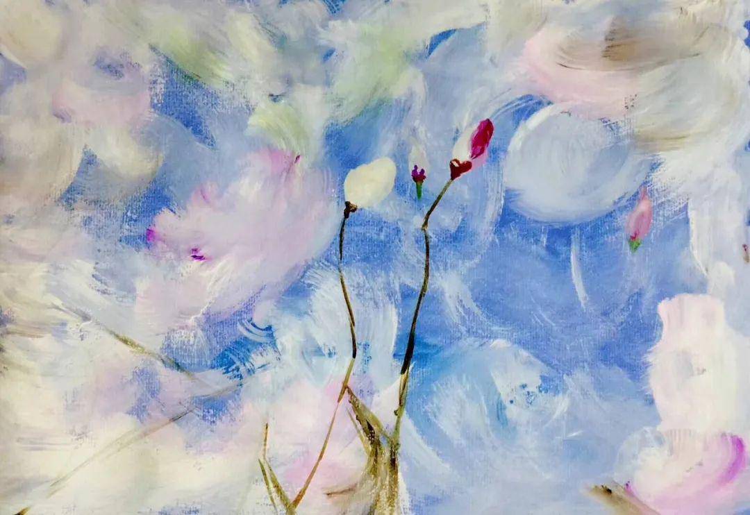 所以,水粉画也可以画出水彩画一样的酣畅淋漓的效果.