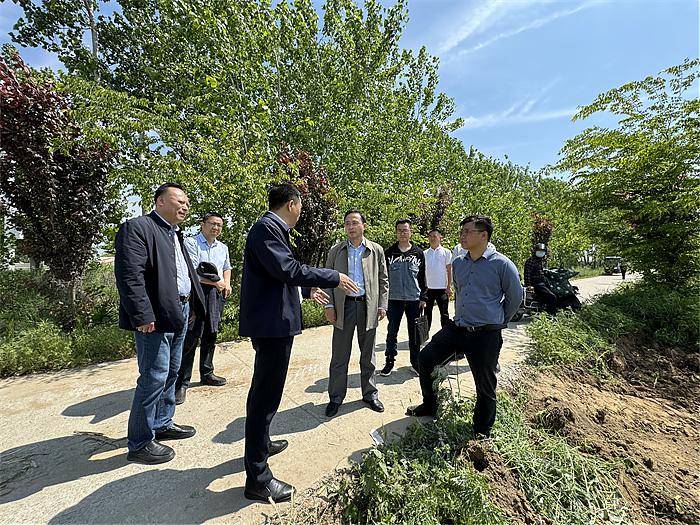 淮安市交通运输局局长徐成东调研推进264省道涟水南段项目建设