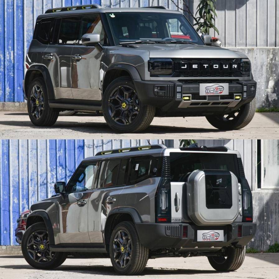 营造出六孔风格前脸,有些悍马h2的味道