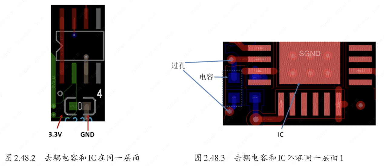 pcb电容正负极区分图解图片