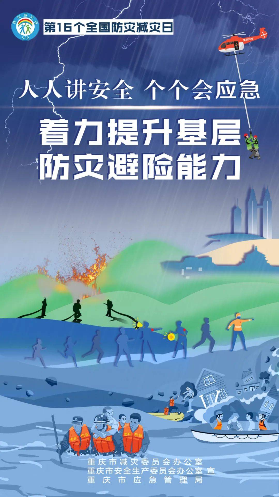 提升防灾避险能力 这份指南请收好↓↓↓_应急_减灾_主题