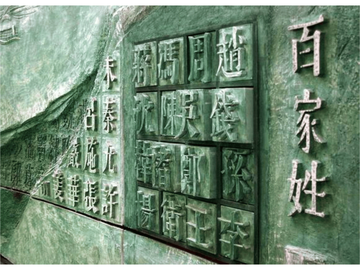 多的姓氏,能读出来的人不多,从头写到尾一共有30笔_家族_历史_百家姓