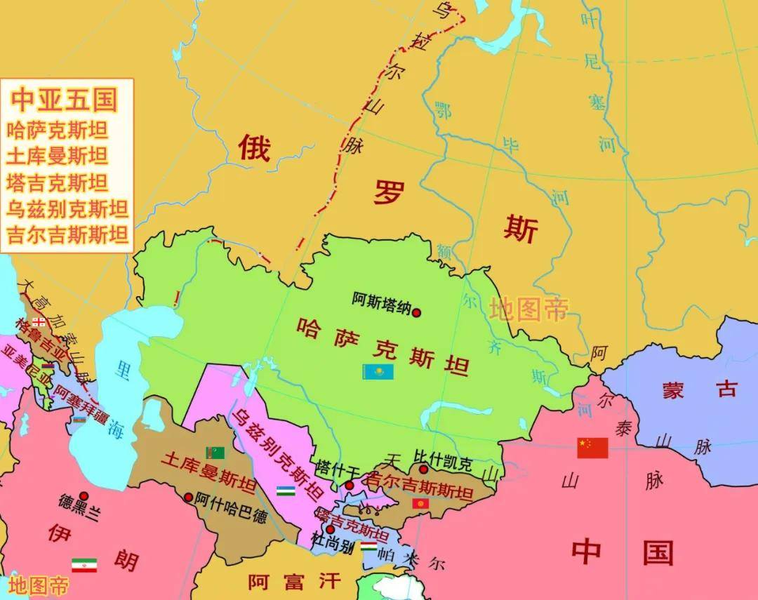 哈萨克斯坦中国领土图片