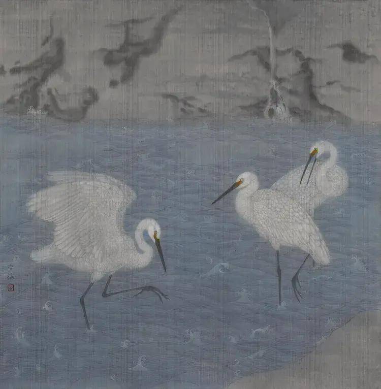 画家黄香撬作品赏析