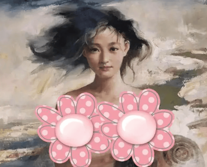 周迅18岁"人体模特"油画曝光,一幅180万,系列作品价值1000万