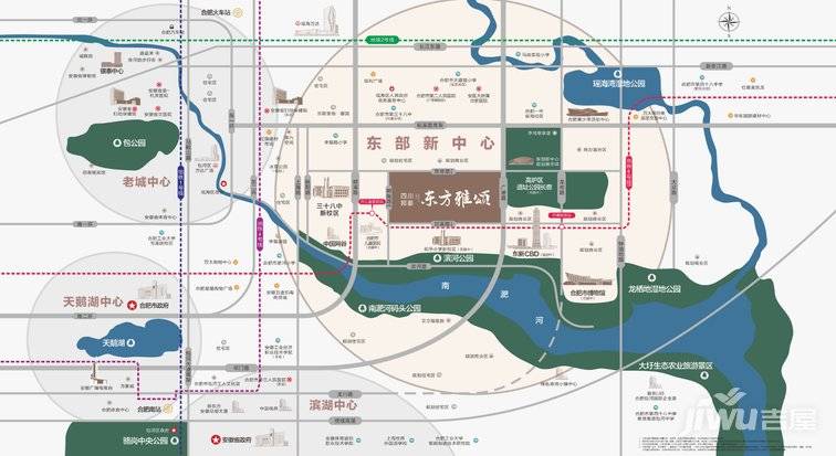 四川邦泰东方雅颂项目优势_中心_地铁_交通