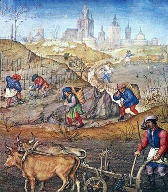 欧洲中世纪普通农民,到底住着什么样的房子?