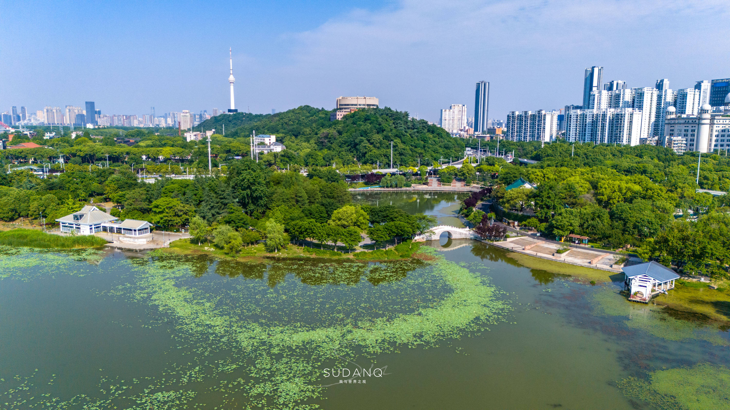 武汉琴台公园图片