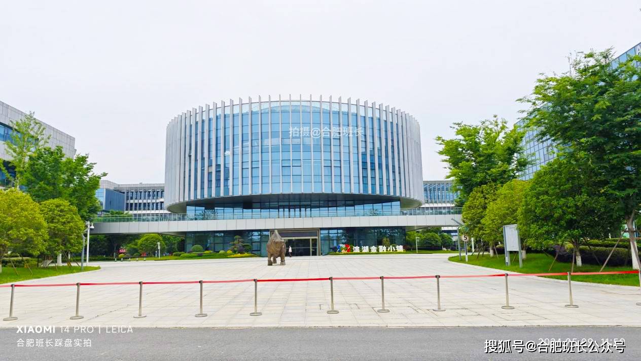 金融小镇▲滨湖金融小镇和合肥上海世界外国语学校从上图也可以看到