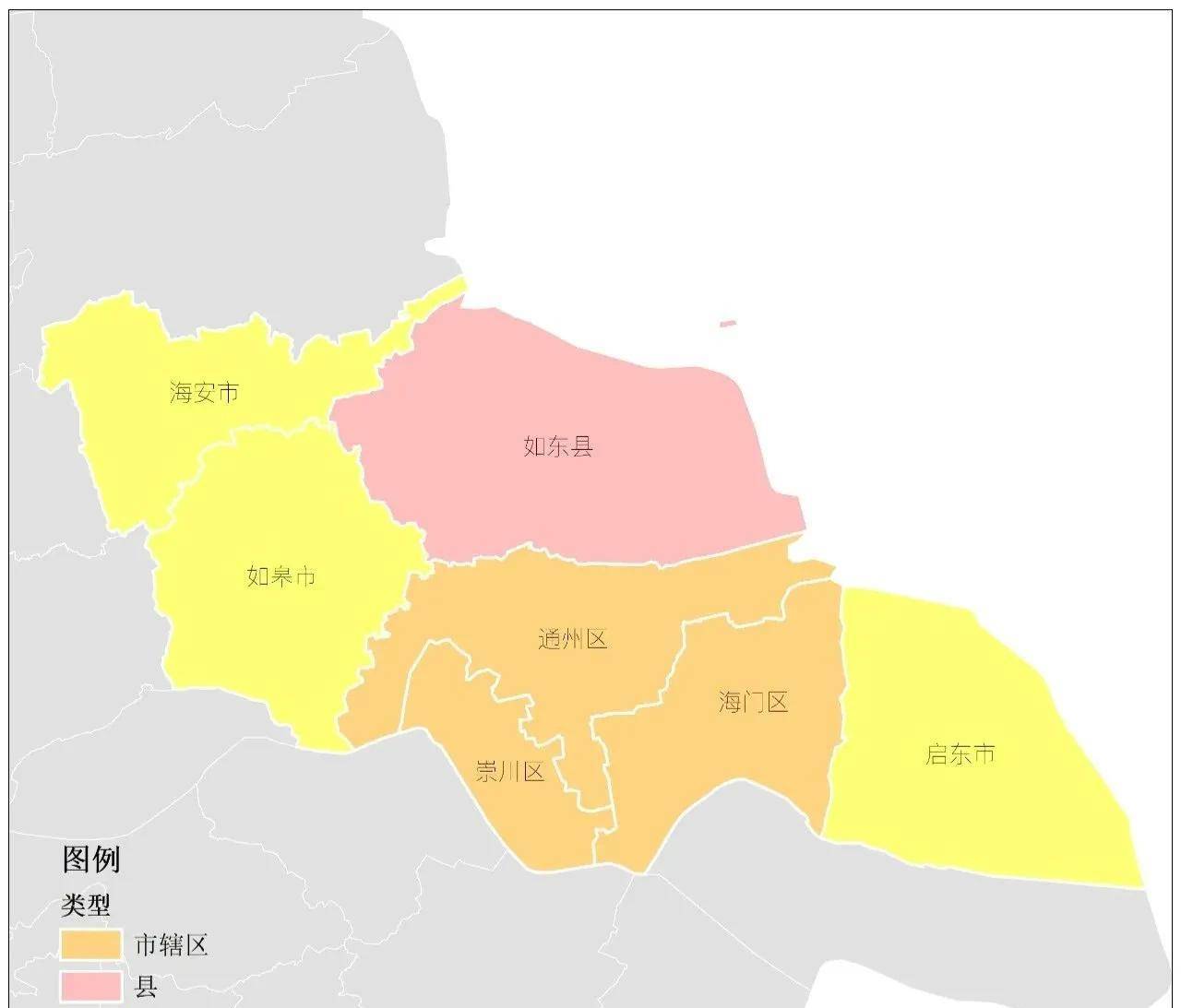 如东县学区划分图2021图片