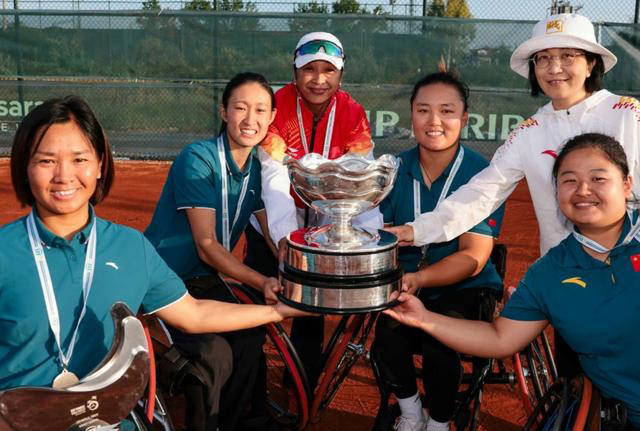 中国队创造轮椅网球历史,李晓辉终结德-格鲁特连胜纪录