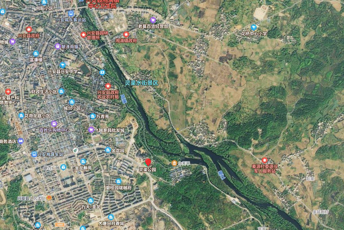 卫星地图看古代3大水利工程,沿用至今,精巧的设计不输现代水利