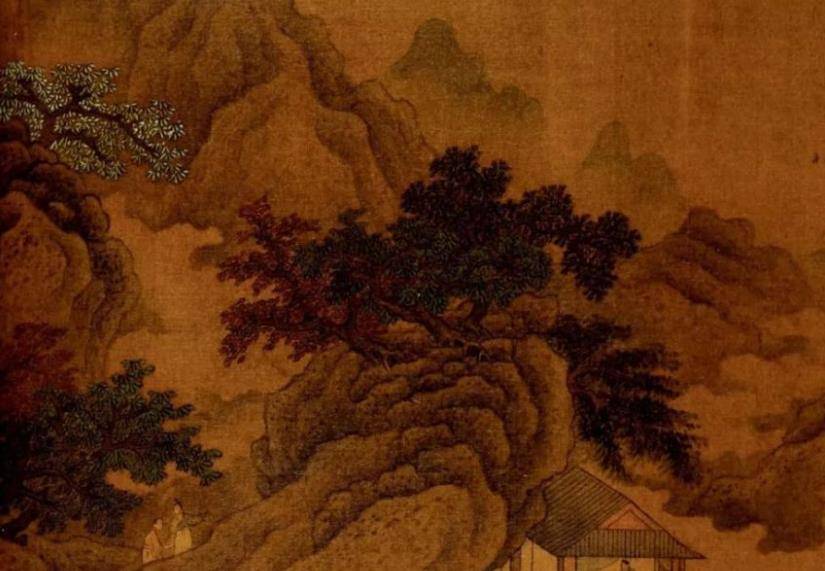 诗与画之间的笔墨传情也令世人看到了宋代时期山水画的艺术特点