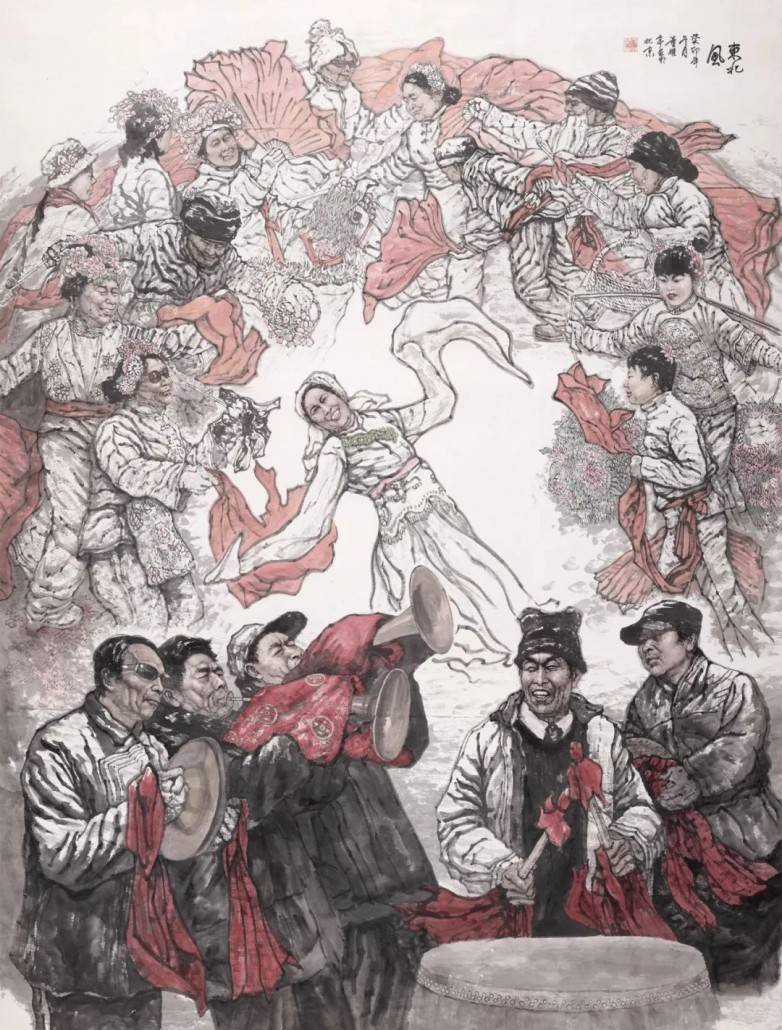 趣"主题展的当代画家有齐声怡,周益民,董跃亭,赵锦龙,姜东,房君,王莲