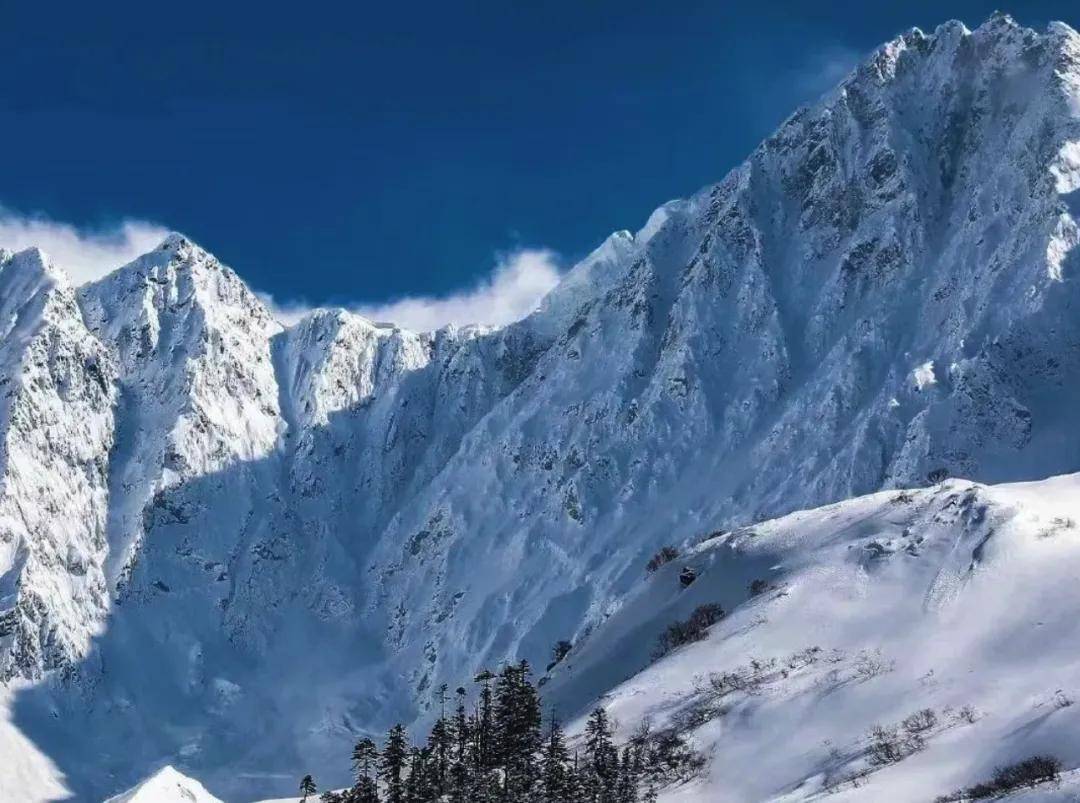 沙丘_巴松_雪山