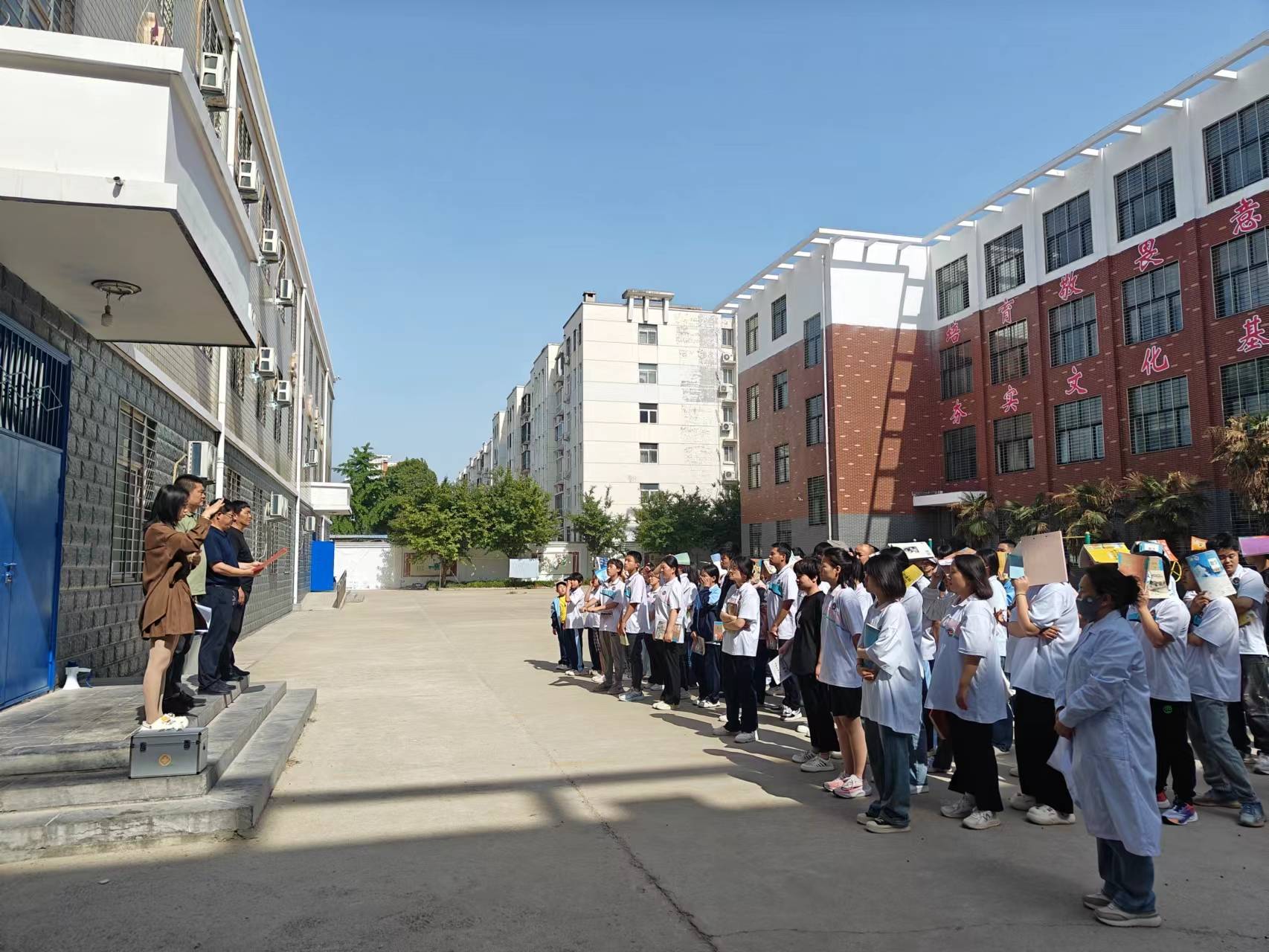 防范未然,共筑平安——濮阳市特殊教育学校开展防震演练活动