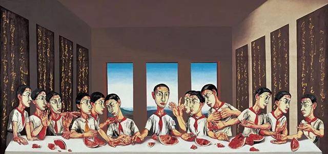 马云朋友连续4年高考落榜,画了13个吃瓜小学生,卖了1.4亿