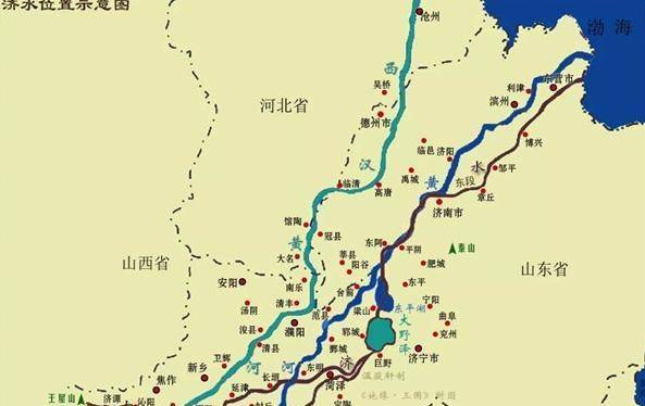 我国一条河流,与长江黄河齐名,很多地名与之有关,如今却已消失