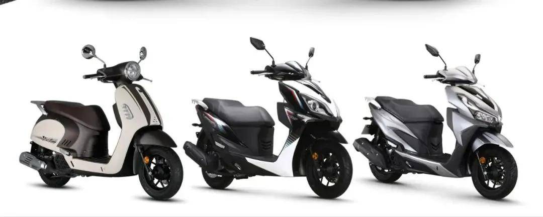 全系混动,标配abs和平踏,北京摩展前夕大阳发布多款踏板新车