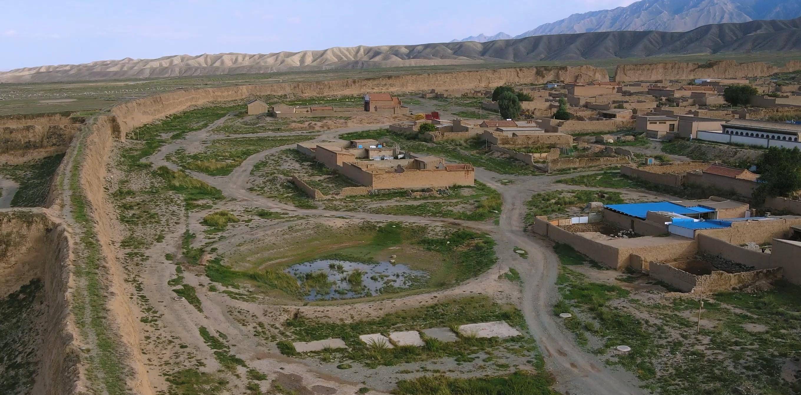 中国古代军防城池的模板 年轻的景泰县竟有如此完美的永泰龟城