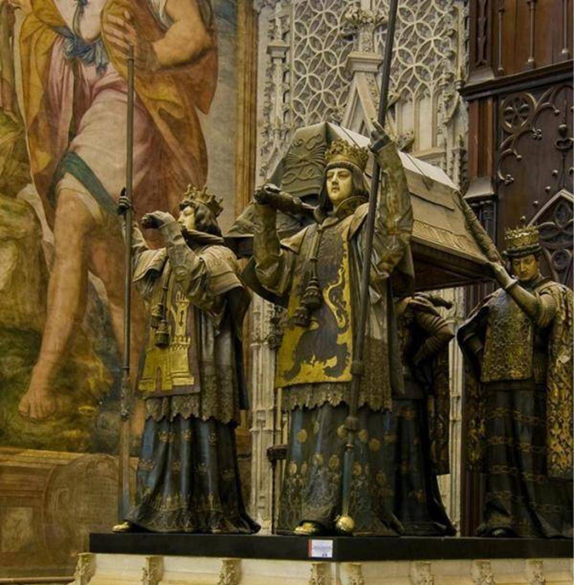 著名的四王抬棺雕像同哥伦布有什么关系?1493年1月4日离开新大陆