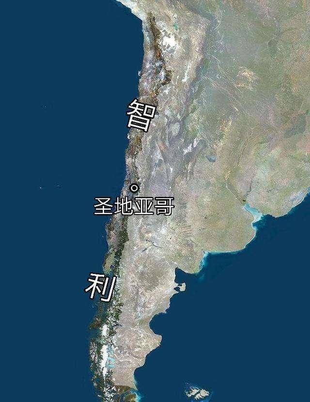 智利的扩张之路,从南北1500公里,扩张到4300多公里