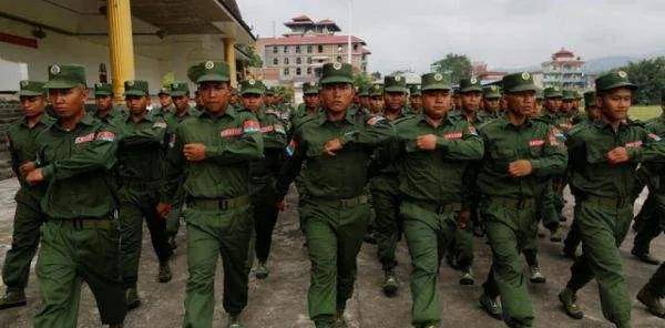 中缅边境谈判图片