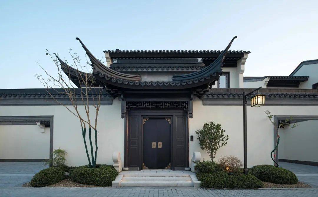 山河古建-中式门头_建筑_客户_中国
