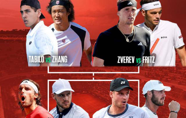 罗马男单八强阵容揭晓!中国独苗成唯一非种子选手,详解四场pk对决历史