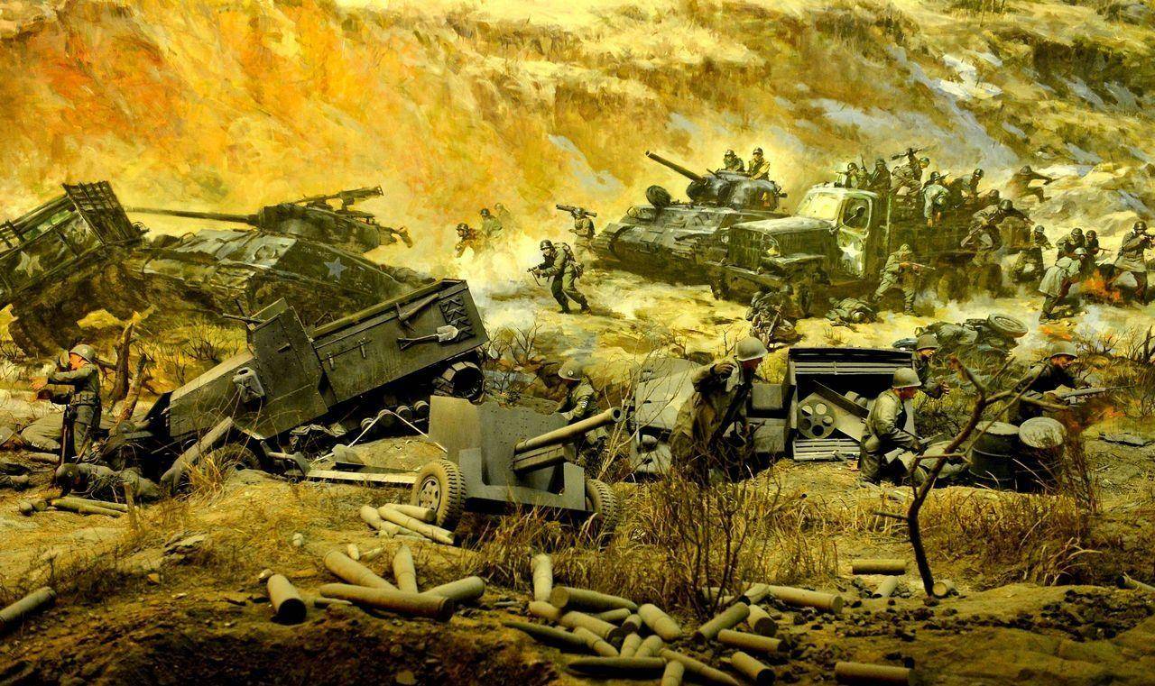 而美军则看重了我军以轻步兵为主,且火力薄弱的短板,以坦克冲锋为反击