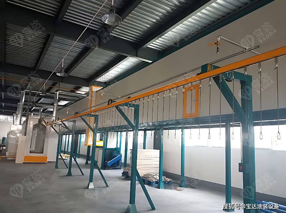 静电喷塑设备生产流水线机械加工常见的表面处理种类和作用