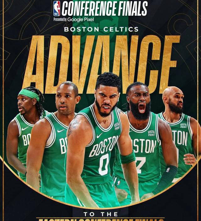 绿衫军晋级东部决赛,霍福德创纪录